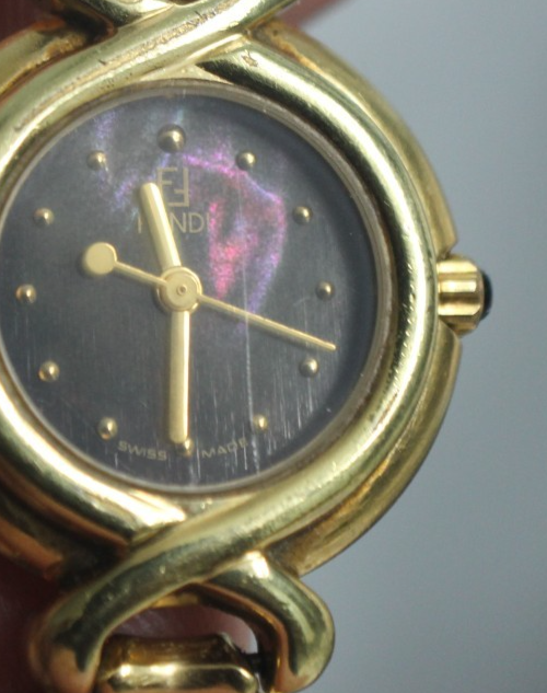 Vintage FENDI Gold Plated Quartz Women's Watch 700L | eBay