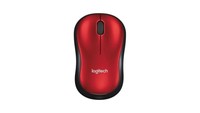 Mysz Logitech M185 910-002240 (Optyczna 1000 Dpi Kolor Czerwony)