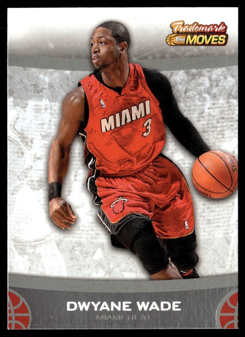 2007-08 Topps Trademark Moves Dwyane Wade Miami Heat #3