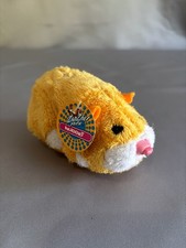 Zhu Zhu Pets Nugget Hamster Interactive Toy Orange White with Tags