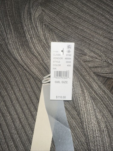 NWT ESSENTIALS Fear of God Medium Turtleneck Sweater Knit Ribbed Olive Oversized - Picture 3 of 4
