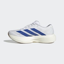 Adidas Men's Adizero Evo SL Size 13 Running Shoes White Royal Blue JS4494