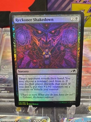 Reckoner Shakedown 119/302 Common *FOIL* MTG Kamigawa Neon Dynasty