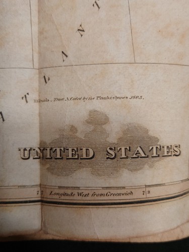 1823 Pocket Gazetter Of The United States with Map Jedidiah Morse Richard Morse - Picture 8 of 24