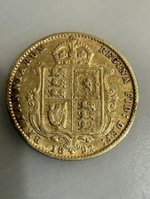 1892 Half Sovereign – Queen Victoria Jubilee Head Shield Back Gold Coin