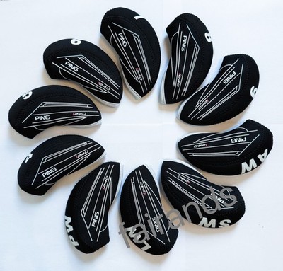 2026 Ping I240 Neopren Golf Eisen Abdeckungen Headcover 10 Stück Qualität UK Lager