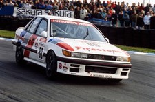 Mark Hales John Maguire Racing Mitsubishi Lancer Round 2 Snetterto 1991 Photo
