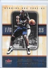 2002-03 FLEER GENUINE MICHAEL JORDAN IN WIZARDS UNIFORM JERSEY CARD #23 SP FOIL