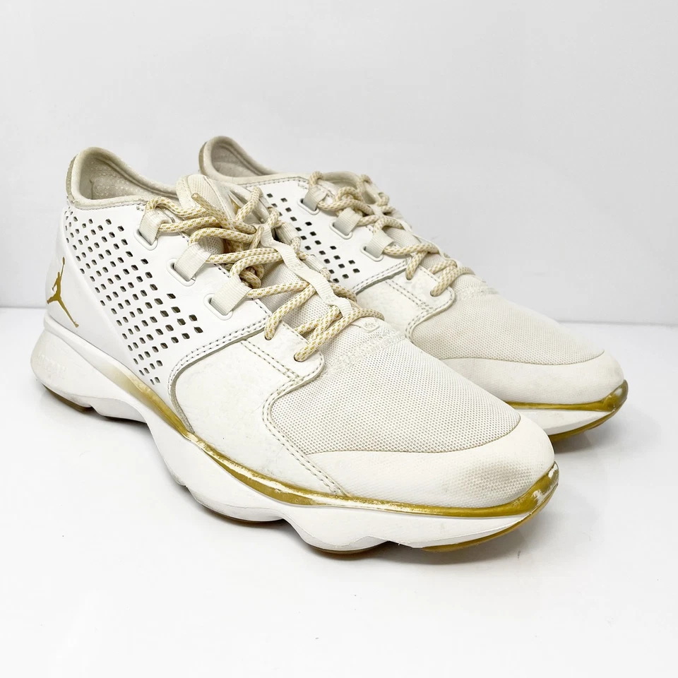 Nike Hombres Air Jordan Flow 833969-132 Blanco Zapatos de Baloncesto Tenis Talla 10 Foto 2 de 4