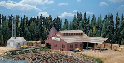 Walthers Cornerstone N Mountain Lumber Co. Sawmill Kit
