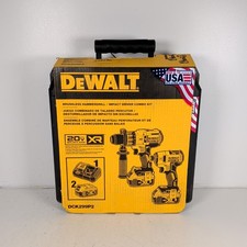 DEWALT DCK299P2 20V MAX XR Cordless Combo Kit Hammer Drill Impact Driver 5.0Ah