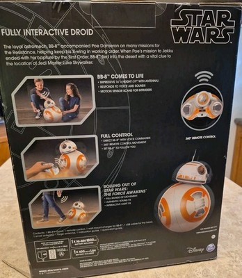 Spin Master Star Wars BB-8 Fully Interactive Droid - White/Orange