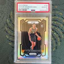 Panini 2023-24 Prizm Victor Wembanyama RC #136 Silver Prizm Spurs