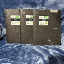 Mead Five Star 2 Pocket  Prong Folder Black New