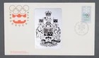 MayfairStamps Canada FDC 1976 Innsbruck Winter Olympics Metallic First Day Cover