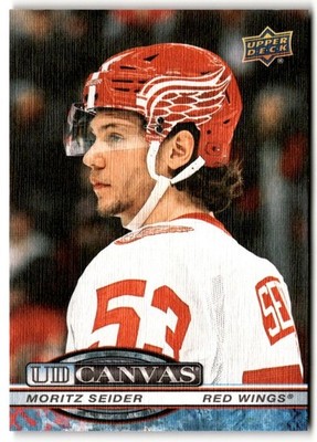 Moritz Seider 2025-26 Upper Deck UD Canvas #C-128 Detroit Red Wings