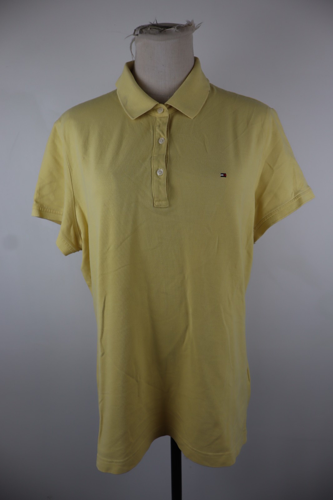 TOMMY HILFIGER POLO SHIRT T-SHIRT WOMEN COTTON XL WOMAN CASUAL VINTAGE COTTON