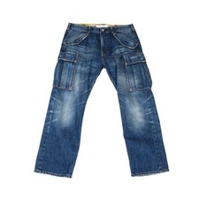 JUNYA WATANABE COMME des GARCONS denim Camouflage-lined Cargo Jeans Size M K-...