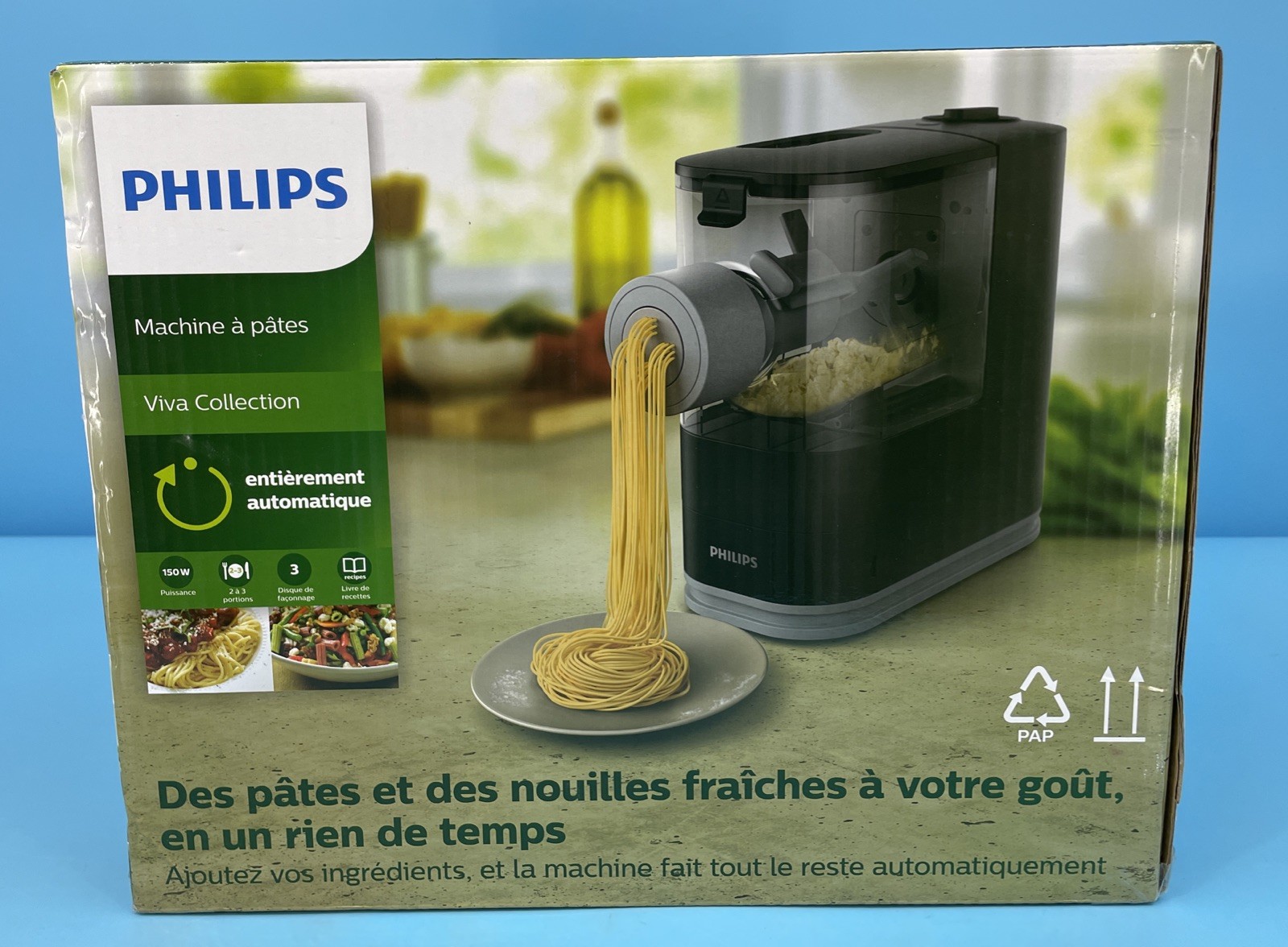 Philips Compact Pasta and Noodle Maker Viva Collection HR2371/05