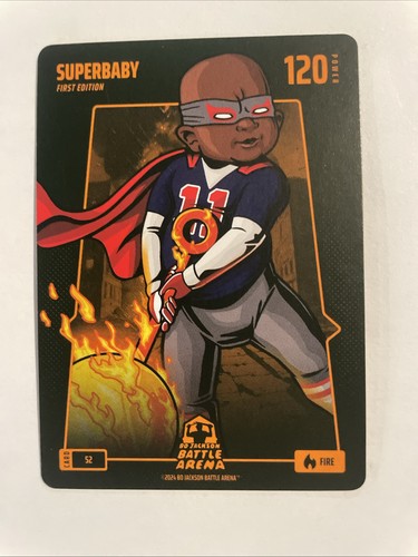 Rafael Devers 2024 Bo Jackson Battle Arena Superbaby Fire Card!!