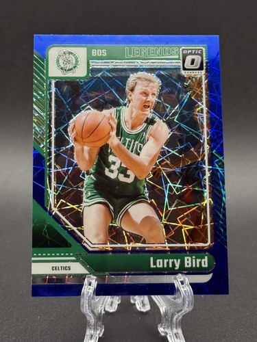 2024-25 Panini Donruss Optic - Legends Larry Bird #243 Blue Velocity Prizm