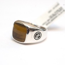 DAVID YURMAN New Mens 14mm Streamline Inlay R...