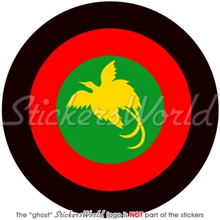 PAPUA NEW GUINEA AirForce Aircraft Roundel Papuan Vinyl Sticker Decal 100mm(4") - Picture 1 of 1