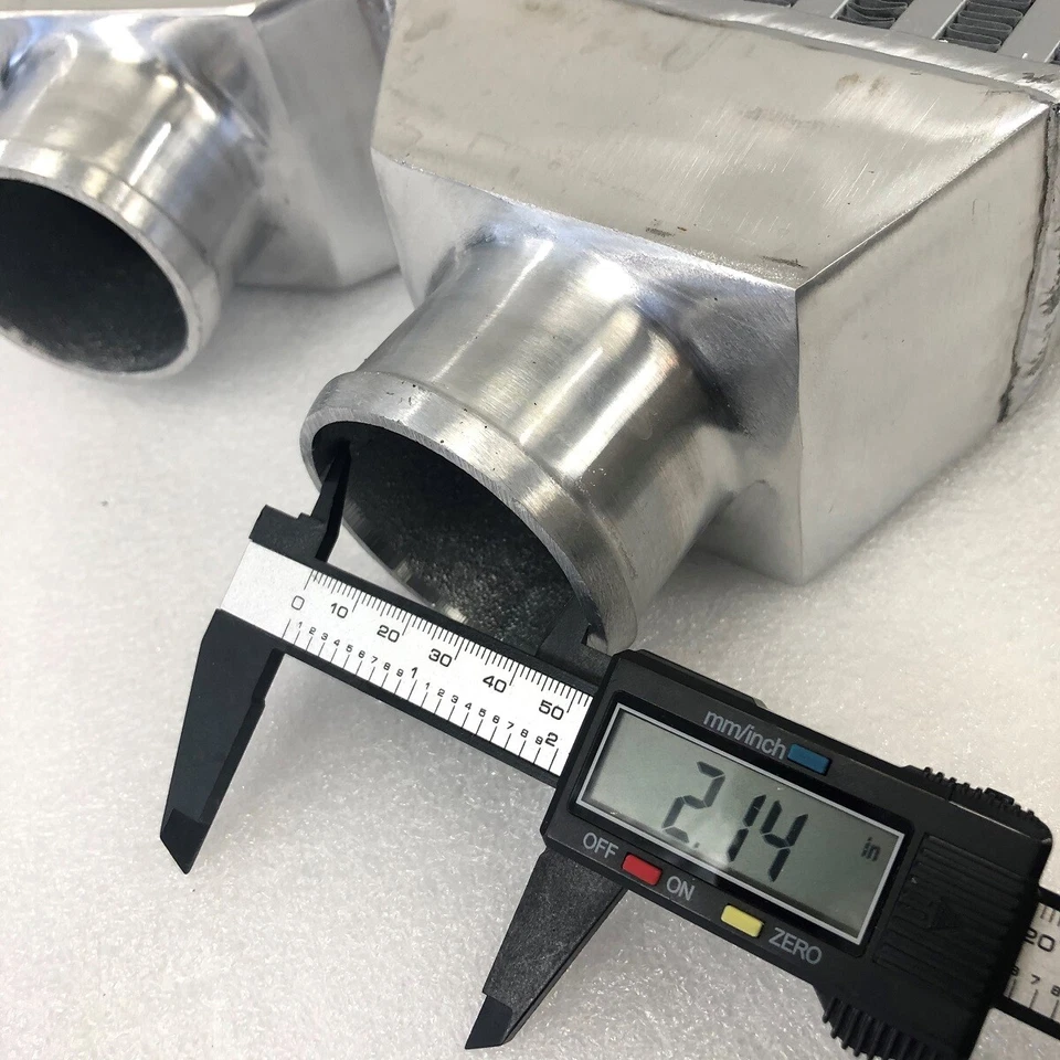 Intercooler universal de E&S de 2,5" de gran tamaño 25 x 13 x 3" un lado YCZ-036A Foto 4 de 4