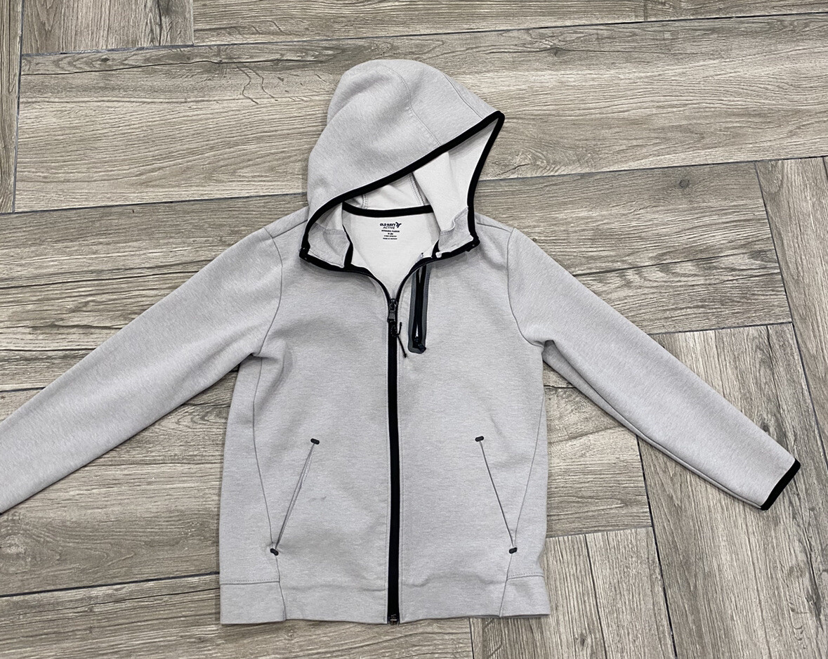 Old Navy Active Fleece Jacket Old Navy Active Dynamic Fleece Gray