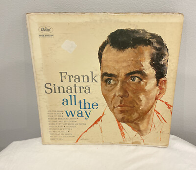 Frank Sinatra  4 Albums Lot- All The Way Cycles Nice N Easy Close To You