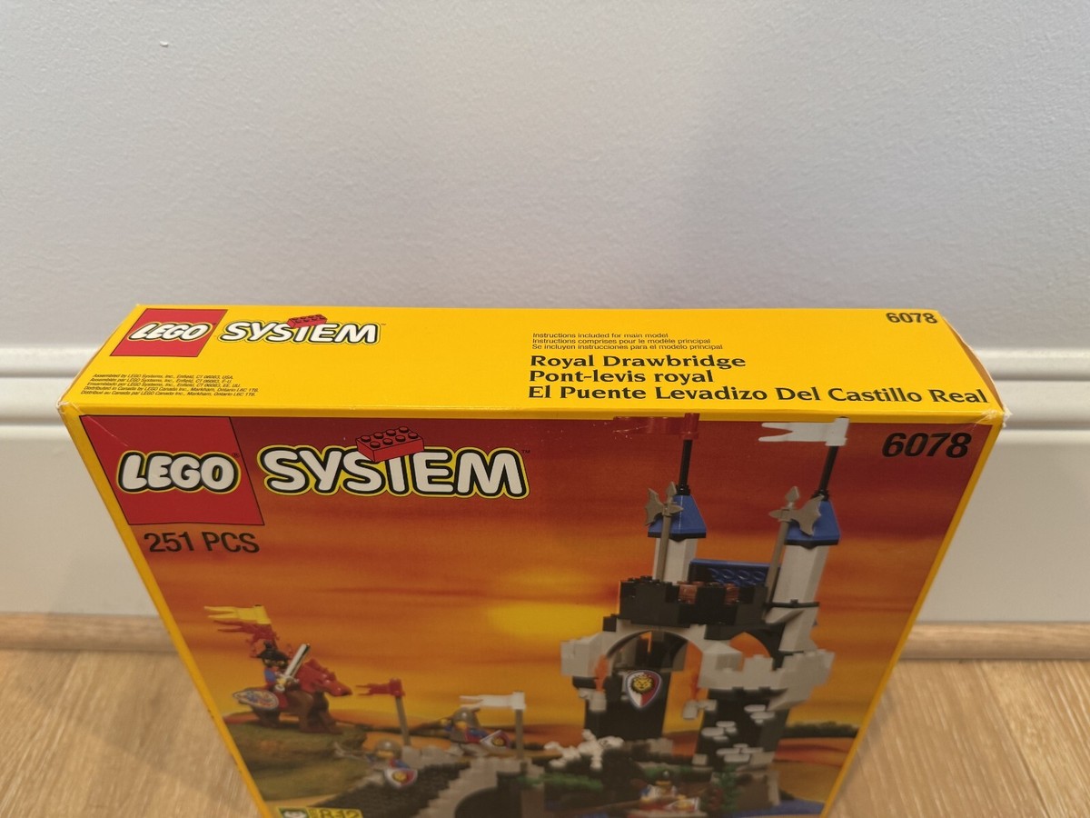 Lego 6078 Instructions LEGO Castle: Royal Drawbridge (6078) For