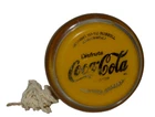 VINTAGE RARE TOY MEXICAN GENUINE YO-YO RUSSEL MASTER YELLOW COCA COLA
