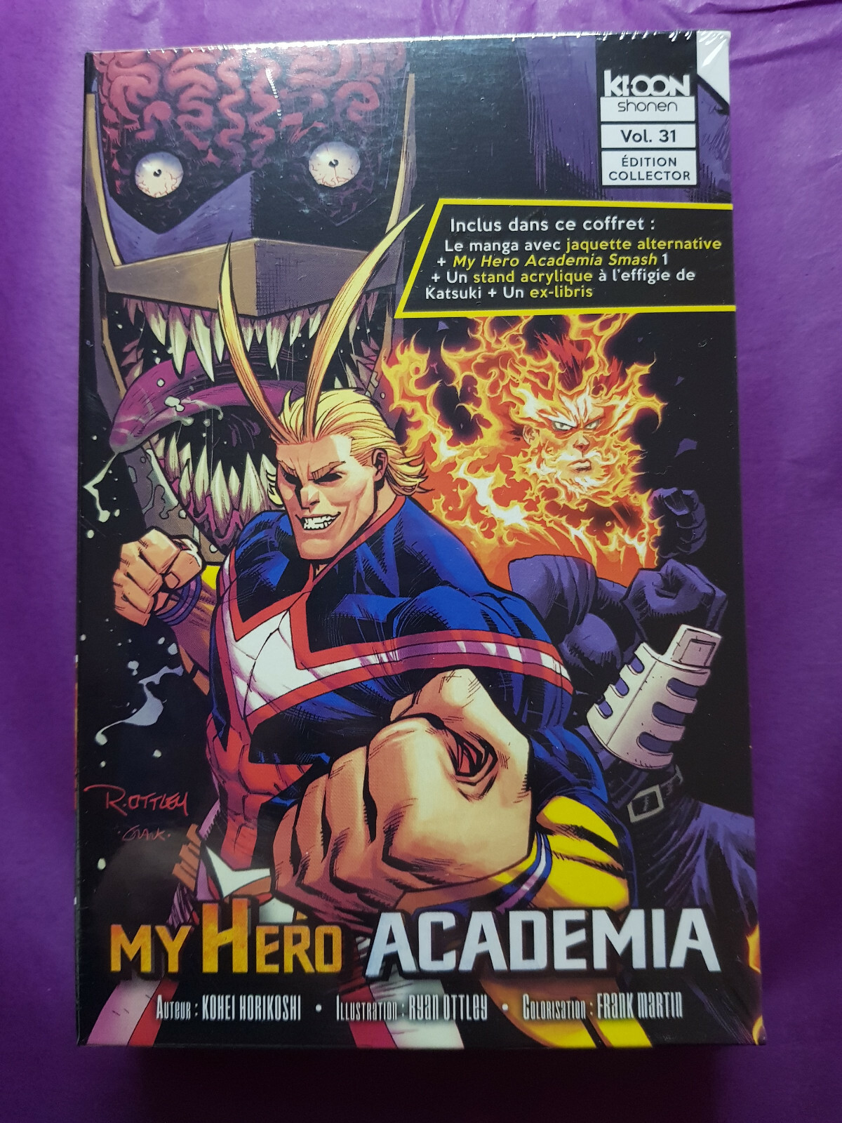Coffret Collector My Hero Academia Tome 31 🇲🇫 My Hero Academia - Collector - Tome 31 🇲🇫 | eBay