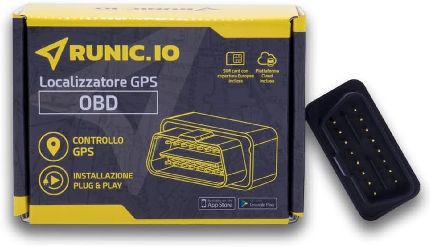 Localizzatore Satellitare OBD2 4G | Antifurto GPS Auto con SIM Europea