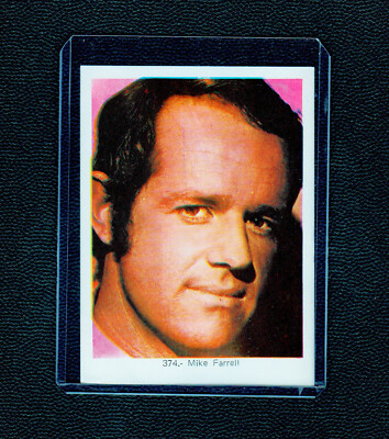 1973 ESTRELLAS DE TV Y CINE Mike Farell RC  MASH  Nrmnt+