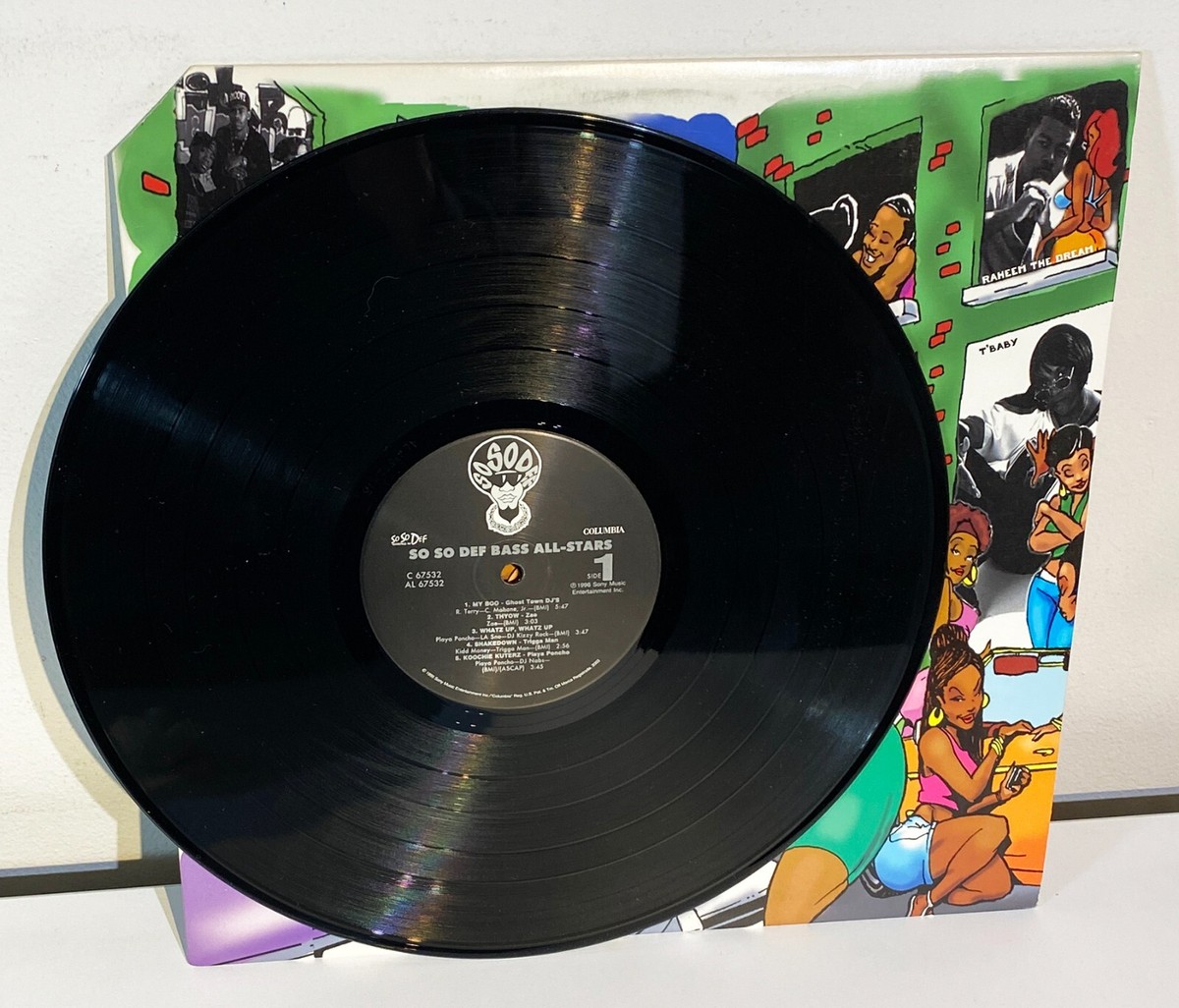 Rare SO SO DEF BASS ALL STARS Vinyl LP Album 1996 HIP-HOP