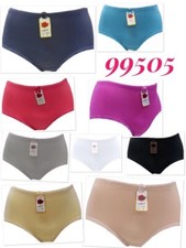 2-6 Women Women Briefs Bikini Panties Briefs Comfort Underwear S-XL 99505 Gift