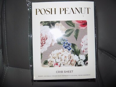 Posh Peanut Cassie Crib Sheet NEW 