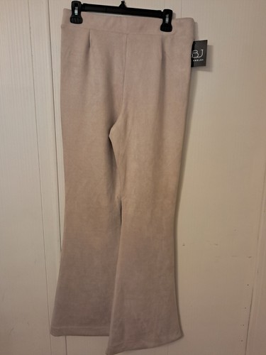 BBJ Los Angeles hoch geschnittene Schlaghose Knochenfarbe Large neu mit Etikett V253387 - Bild 2 von 11