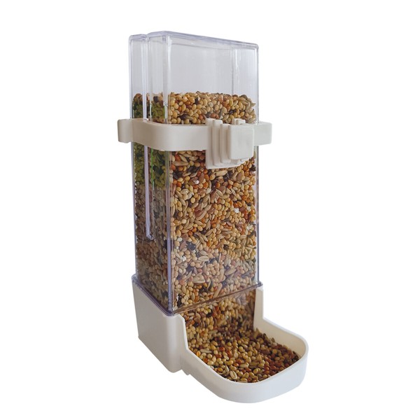Duvo Plus - Futterautomat FüR Sittiche - 5 X 8 X 15 Cm - Vogel Futternapf-image