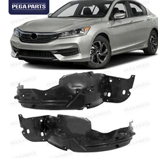 Fender Liner Set Front Driver Passenger Side For 2016-2017 Honda Accord Sedan