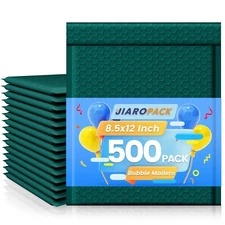 500x Bubble Mailers  Padded Envelopes Mailing Bags Bulk 8.5x12" #2 Forest Green