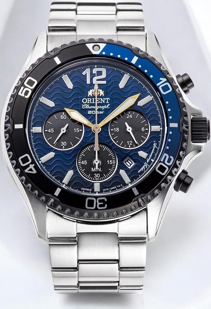 ORIENT Mako RN-TX0208L Chronograph Solar Men