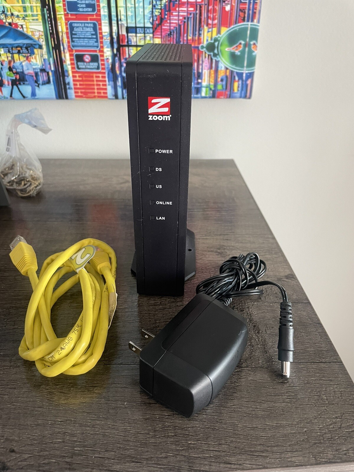 Zoom Cable Modem 3.0 Model 5370 With All Chords eBay