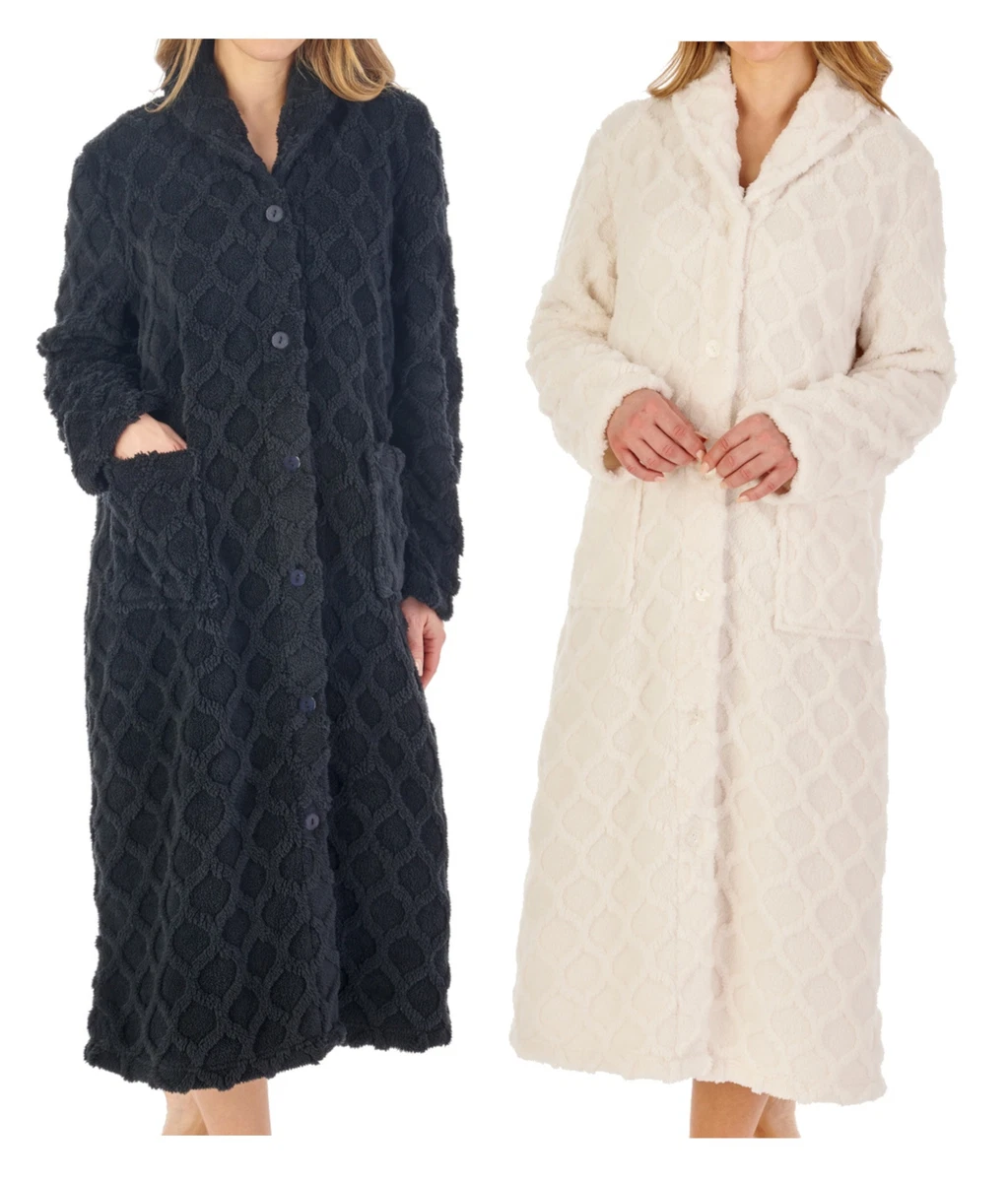 Fleece housecoat hotsell