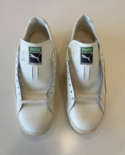 New Vintage Rare 1980s Puma Super Basket Sz 12.5 White w/Box Made in Yugoslavia