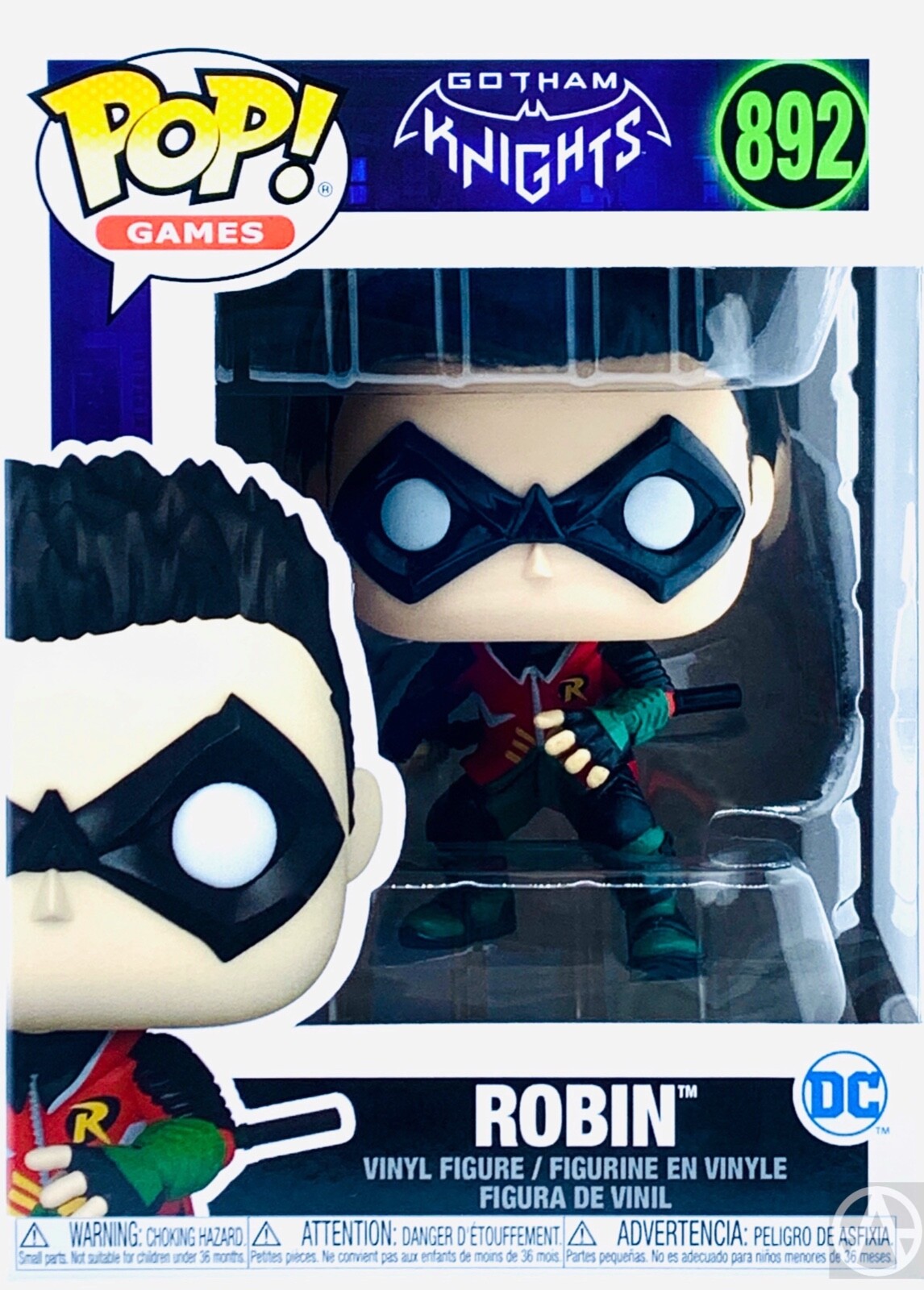 Funko Pop Games Gotham Knights ROBIN #892
