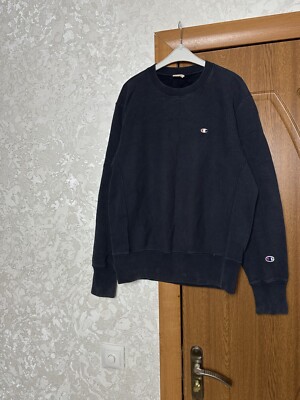 トップス 90s Champion Reverse Weave sweatshirt Vintage 90s Champion Reverse Weave Pullover Sweatshirt Navy