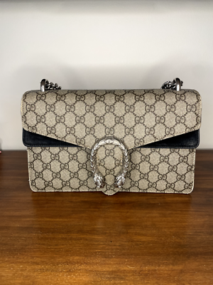 GUCCI Dionysus GGスプリーム ショルダー Gucci GG Supreme Dionysus Small Shoulder Bag with Chain Strap | eBay