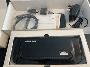 Wavlink Universal Dockingstation Laptop USB 3.0 Dock mit Dual Video Display Ou
